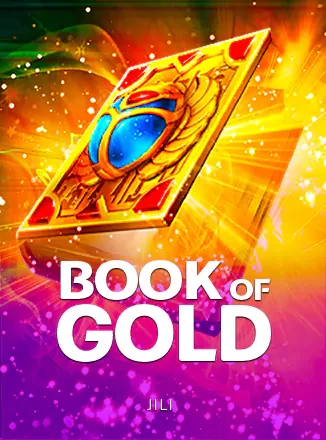 หน้าปกเกมสล็อตหนังสือทองคำเรืองแสง Book of Gold