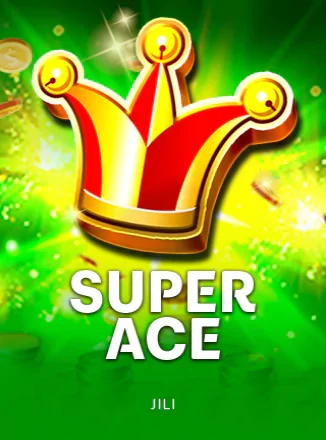 หน้าปกเกมสล็อตหมวกตัวตลกสีทองแดง ตัวหนังสือ Super Ace ประกอบคู่มือ tos168