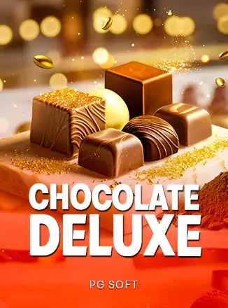 หน้าปกเกมสล็อตช็อกโกแลตกล่องหรู Chocolate Deluxe