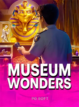 หน้าปกเกมสล็อตพิพิธภัณฑ์โบราณวัตถุอียิปต์ Museum Wonders