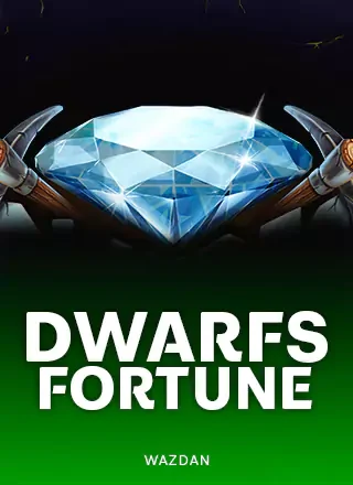 หน้าปกเกมสล็อตเพชรใสสีฟ้า Dwarfs Fortune